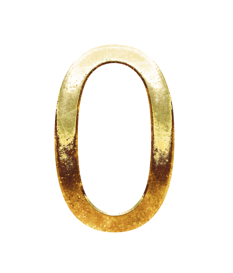0 png, 0 zero number png, 0 zero png, 0 digit png, 0 number png, 0 rustic gold text PNG images, 0 png transparent background